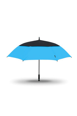 TourDri GR 32 Inch UV Golf Umbrella - Blue/black