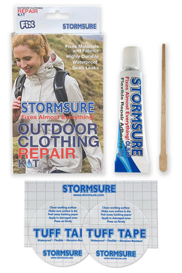 Outdoor Waterproof Clothing Repair Kit - Clear