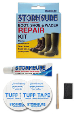 Boot, Shoe and Wader Repair Kit - Clear