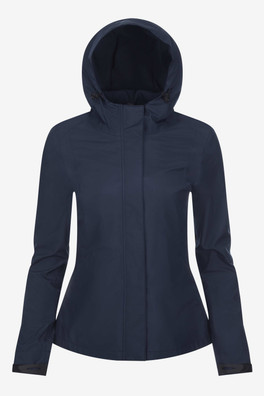 Isla Womens Waterproof Short Horse Riding Jacket - Navy