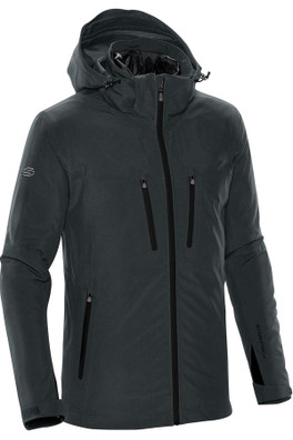 Matrix 3-in-1 Mens System Jacket - Charcoal Grey Twill