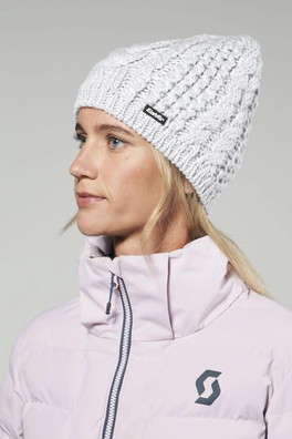 AFRA Merino Wool Blend Beanie - White