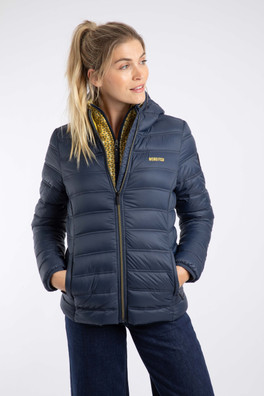 Eshka Womens Lightweight Padded Jacket - Navy Blue