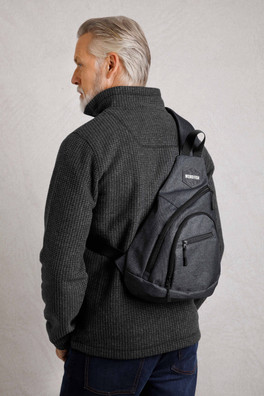 Hedland Mens 12.5L Mono Strap Bag - Navy