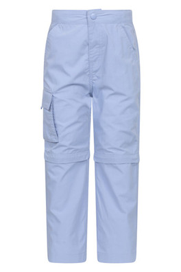 Active Kids Zip Off Trousers - Purple