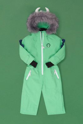 Spike the Dinosaur Kids Ski Suit - Spike