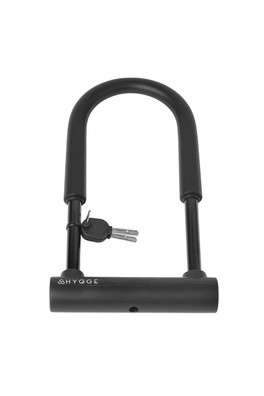 Bicycle D-Lock & Cable – Heavy-Duty Security - Black