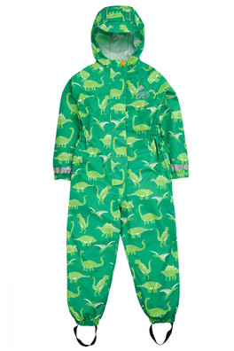 Kids Waterproof Rain Or Shine Suit - Dino-Roar!