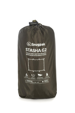 The Stasha G2 Tarp/Shelter - Olive Green