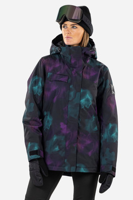 Carve 2.0 Womens Ski Jacket - Black Twilight