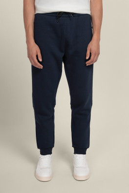 Faaborg Mens Zipped Pocket Panel Jogger - Navy