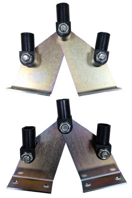 Replacement Roof Tent Hinges - Silver