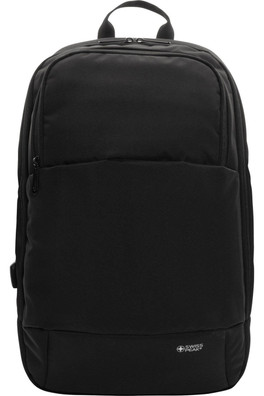 Modern Unisex Aware Laptop Backpack 18 Litres - Black