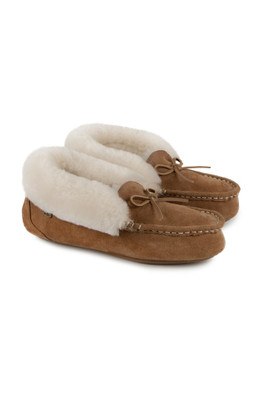 Womens Francesca Sheepskin Slipper - Chestnut