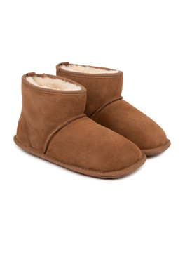 Mens Chester Sheepskin Slipper - Chestnut