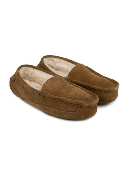 Mens Harry Sheepskin Slipper - Chestnut