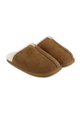 Mens Jude Sheepskin Slipper - Chestnut