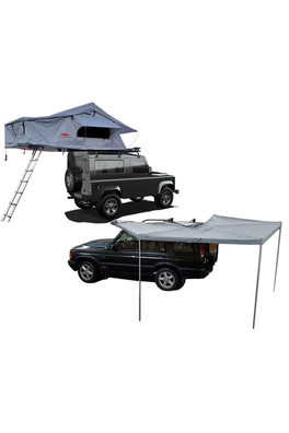 Extended Ventura Deluxe 1.4 Roof Tent+270 Awning - Grey