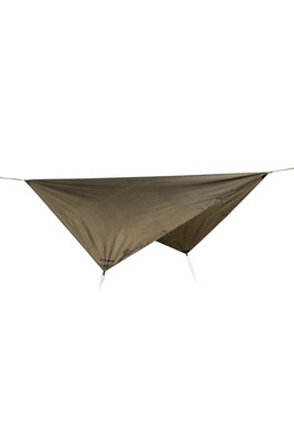 All Weather Shelter Basha/Tarp 3Mx3M - Olive Green