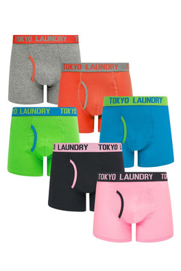 Mens 6-Pack Cotton Boxers - Lilac