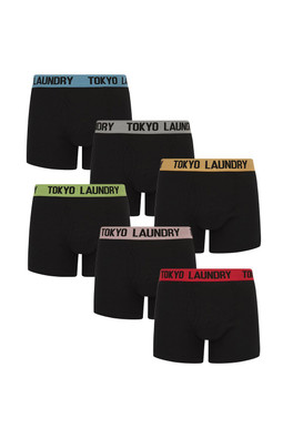 Mens Cotton 6-Pack Boxers - multi