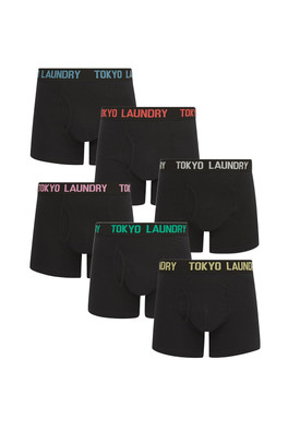 Mens Cotton 6-Pack Boxers - Green