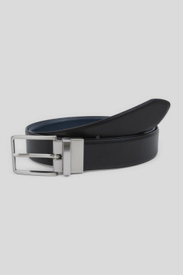 Nepcote Mens Reversible Leather Belt - MULTICOLOURED