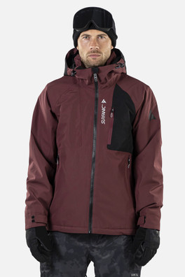 Orion 2.0 Mens Ski Jacket - Deep Red