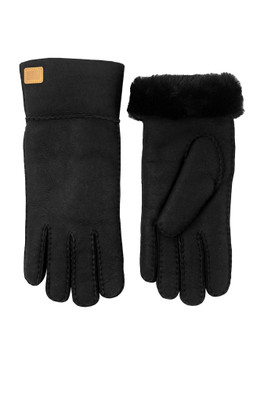 Womens Charlotte Sheepskin Gloves - Black
