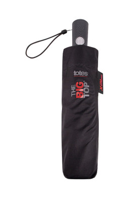 X-TRA STRONG Automatic Double Canopy Umbrella - Black