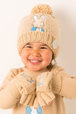 Kids Peter Rabbit Hat - Beige