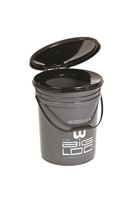 The Big Loo Portable Toilet - Grey