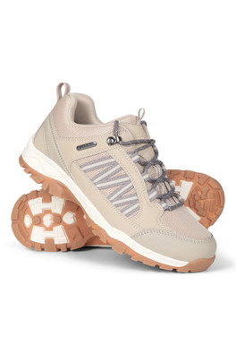 Path Womens Waterproof Walking Shoes - Dark Beige