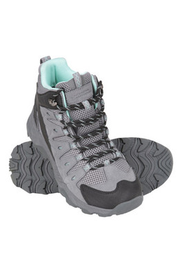 Rapid Womens Waterproof Hiking Boots - Light Grey