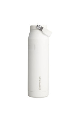IceFlow Bottle Flip Straw 1.06L Water Bottle - Frost