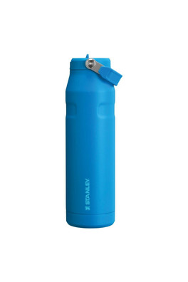 IceFlow Bottle Flip Straw 1.06L Water Bottle - Blue