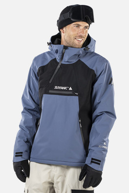 Zero Mens Overhead Ski Jacket - Blue