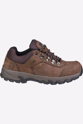 Hawling Memory Foam Waterproof Mens Hiking Shoes - Brown