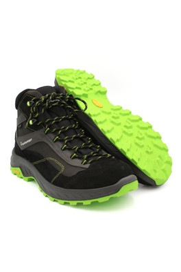 Averau Men's Lightweight Waterproof Walking Boots - Black/Lime
