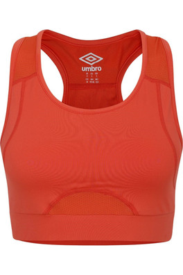 Womens Sports Bra - Hot Coral