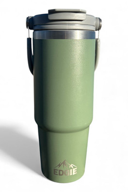 The Busy One XL 900ml Stainless Steel Water Bottle - Sage