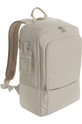 Armond Unisex Aware Laptop Backpack 17 Litres - Beige