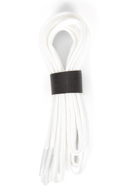 Flat Shoe Laces 100Cm - Blanc
