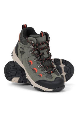 Adventurer Kids Waterproof Boots - Khaki