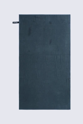 Waffle Microfibre Travel Towel 130 x 70cm - Dark Blue