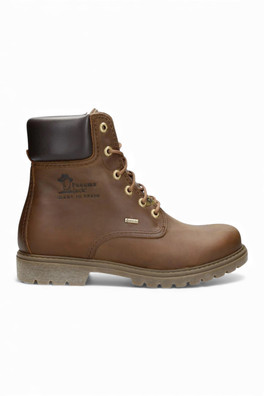 Mens Waterproof Leather GTX C1 Winter Ankle Boots - Brown