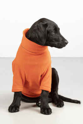 Yapham Fleece Dog  Jumper - Orange