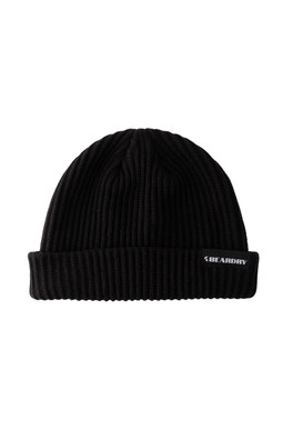 Mariner Fisherman Black Beanie Tech-Knit - Black