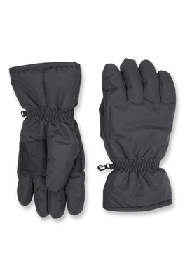Mens Ski Gloves - Light Grey