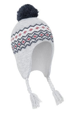 Character Kids Borg Lined Trapper Hat - Grey